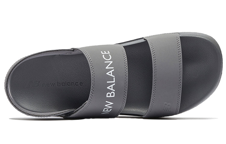 Сандалии New Balance NCLAY Series Minimalistic Unisex Dark Grey Sandals, серый — фото 2