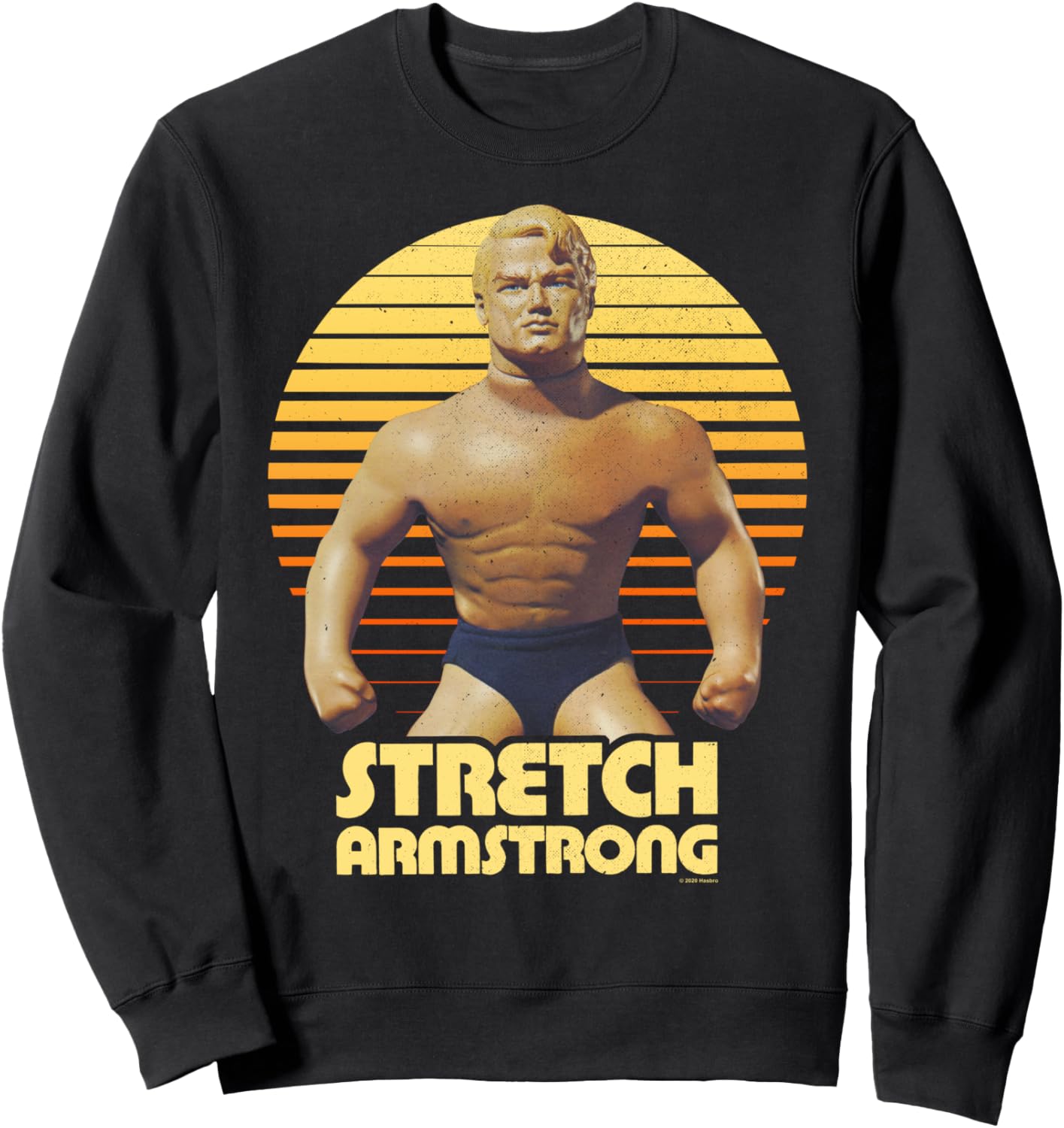 

Толстовка Stretch Armstrong Retro Sunset Portrait, черный