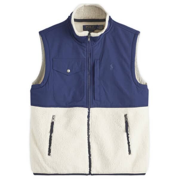 

Жилет с застежкой-молнией Polo Ralph Lauren, синий