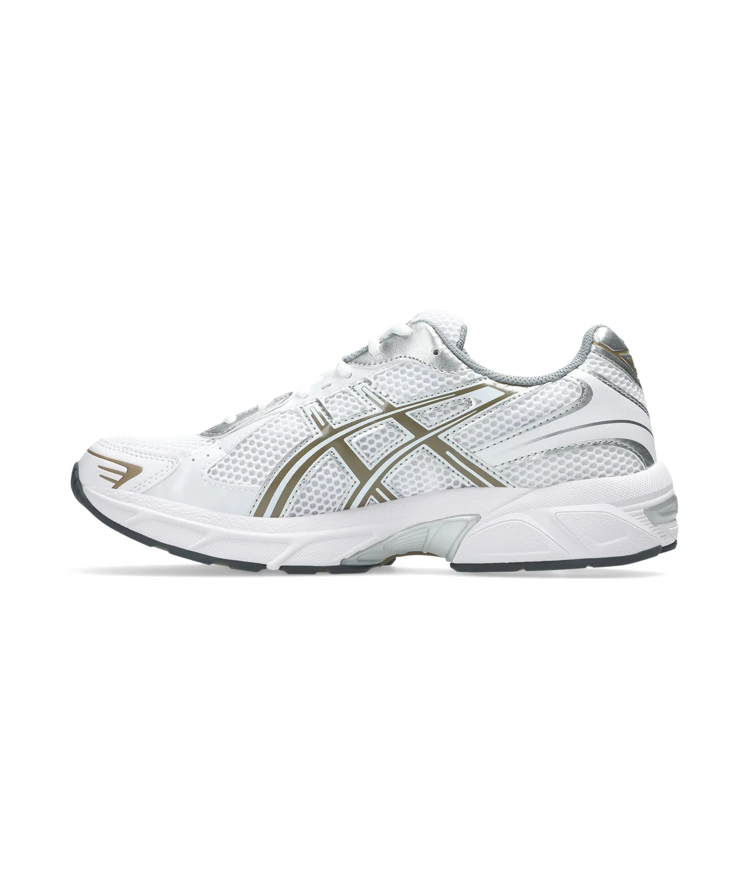 Унисекс кроссовки для бега ASICS GEL-1130 белые с серым — фото 4
