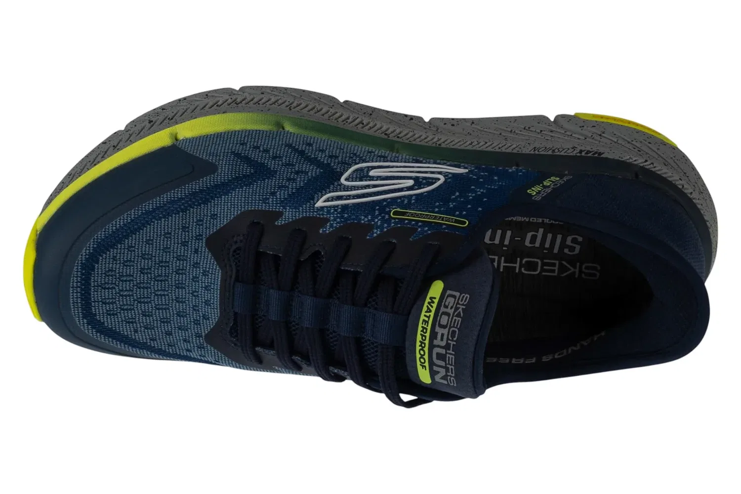 Кроссовки беговые с технологией Max Cushioning Skechers, темно-синий — фото 3