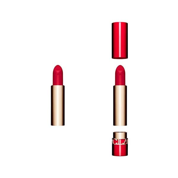Увлажняющая матовая помада CLARINS Joli Rouge Velvet, 742V JOLI ROUGE — фото 2