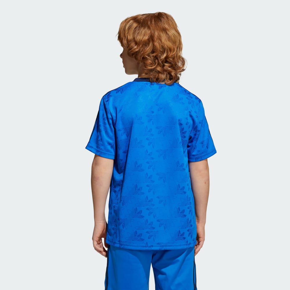 Спортивная футболка Adidas Soccer Tee Kids, синий — фото 3