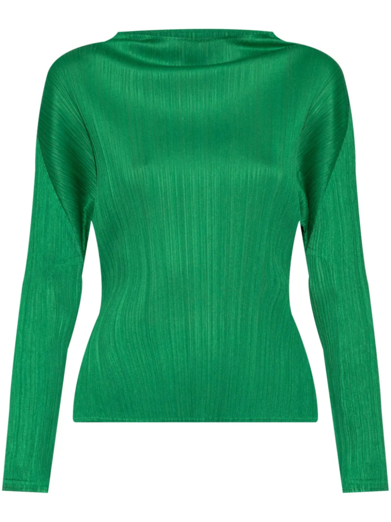 

Pleats Please Issey Miyake Monthly Colors: блузка за февраль, зеленый