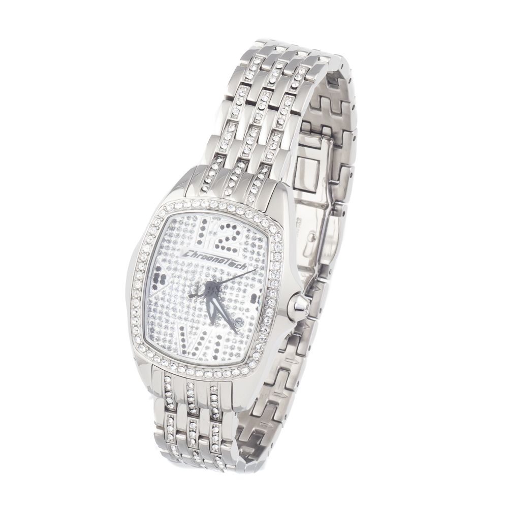 

Женские часы Chronotech Steel, серебряный