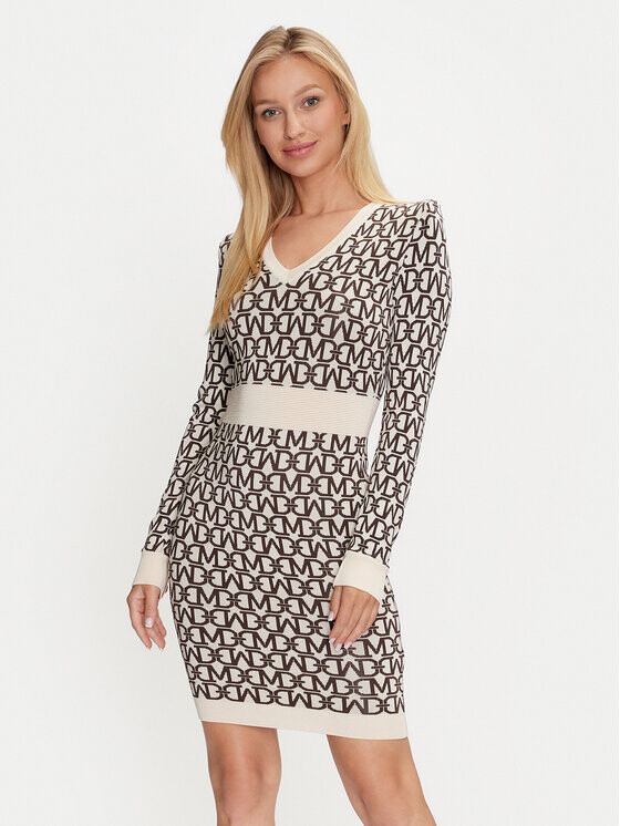 

Трикотажное платье regular fit Marciano Guess, бежевый