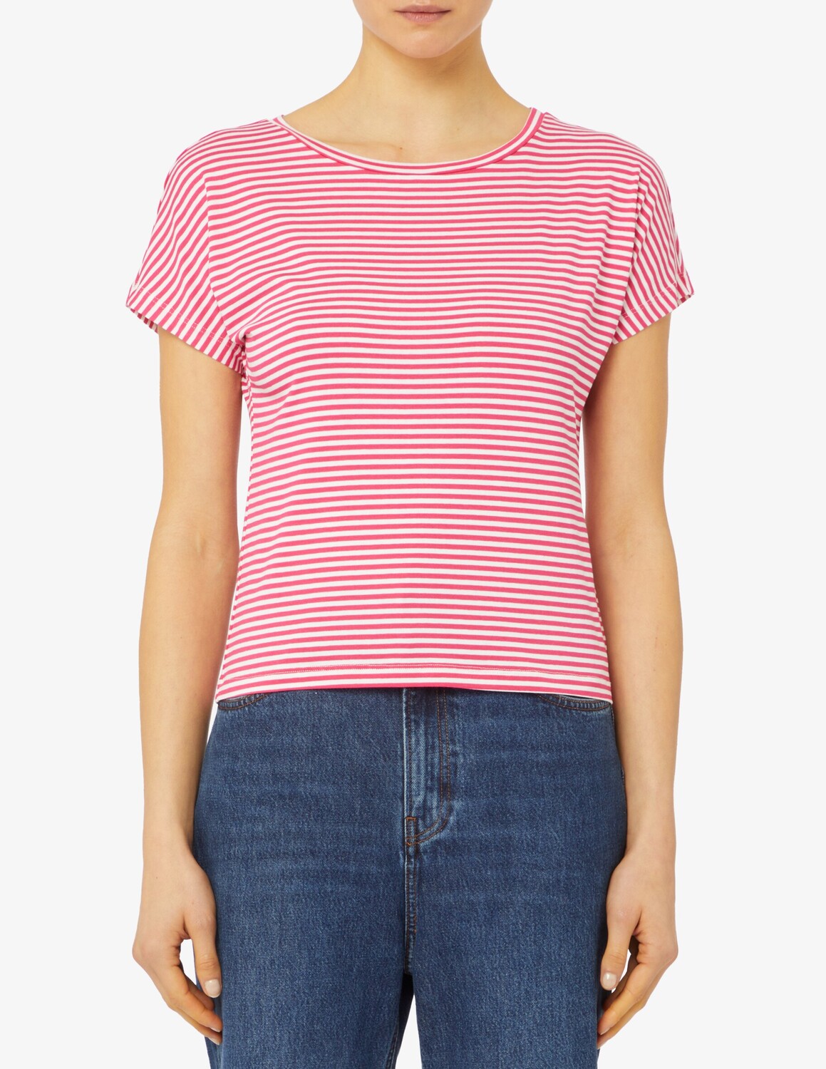 

Футболка в полоску Elizabeth Ascot, фуксия, Розовый, Футболка в полоску Elizabeth Ascot, фуксия