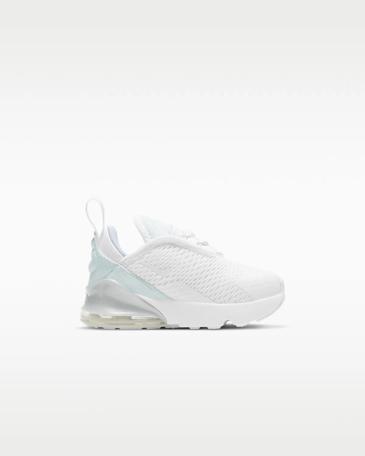 Детская обувь Nike Air Max 270, White/Metallic Silver/White — фото 3