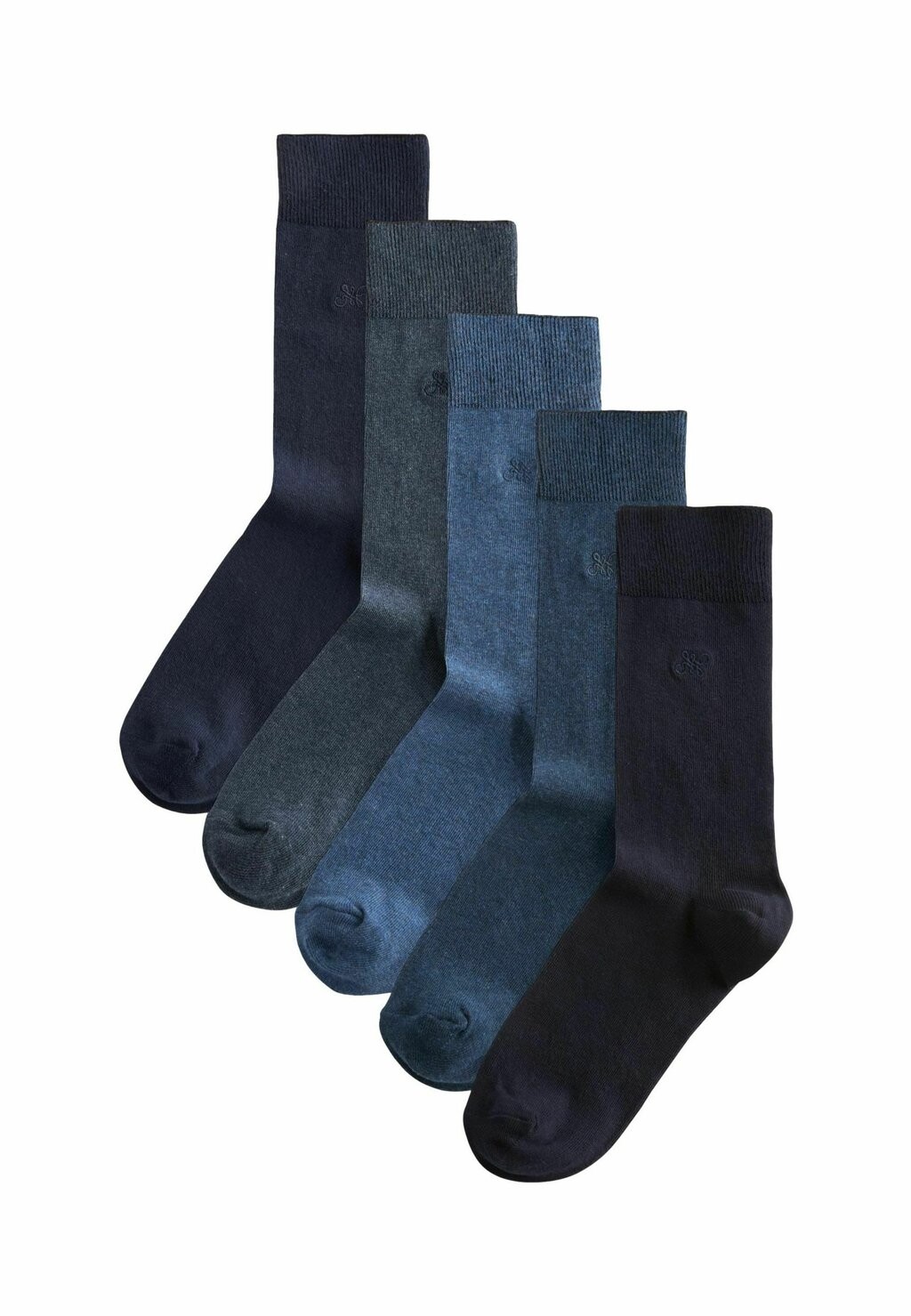 Носки EMBROIDERED  5 PACK REGULAR FIT Next, синий — фото 3