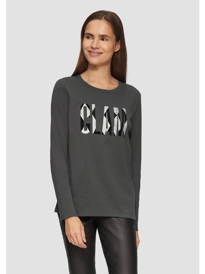 

Футболка s.Oliver T-Shirt langarm, серый