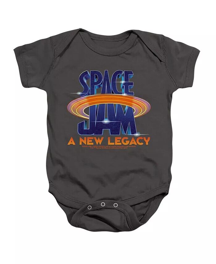 

Комбинезон с логотипом для маленьких девочек Space Jam 2, серый