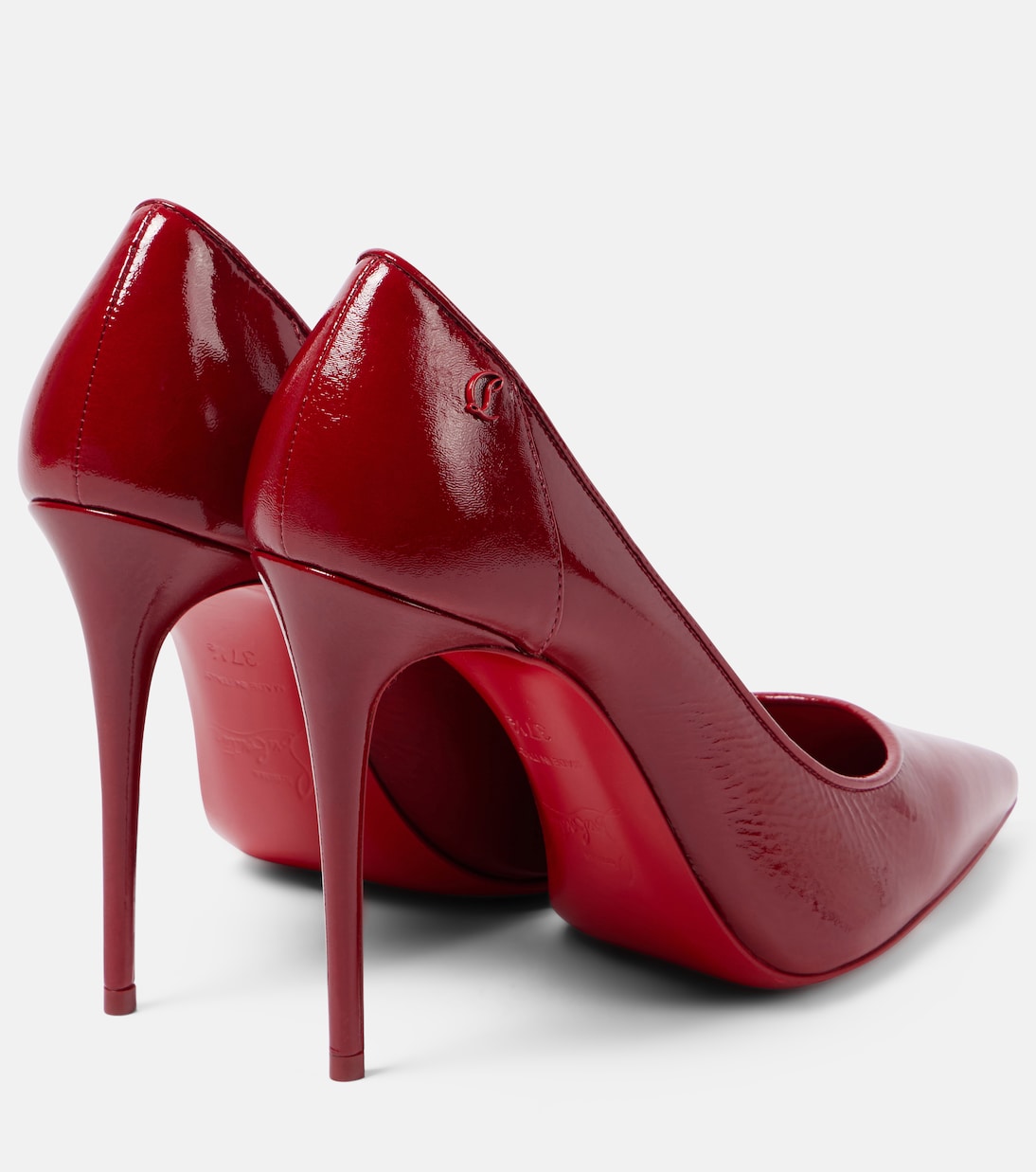 Спортивные туфли Kate 100 из лаковой кожи Christian Louboutin, Loubi/Lin Loubi — фото 2