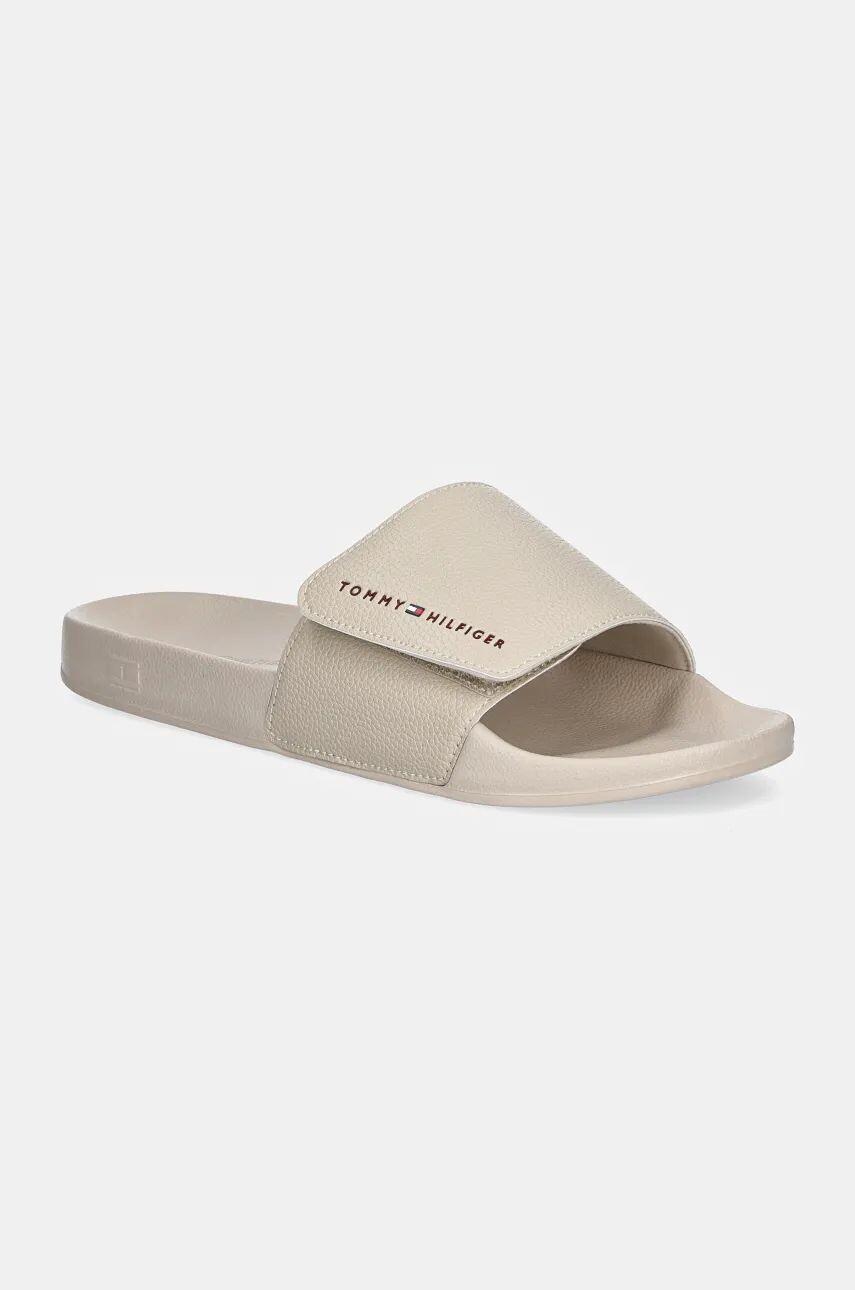 

Шлепанцы Tommy Hilfiger STRAPPY HILFIGER POOL SLIDE, бежевый