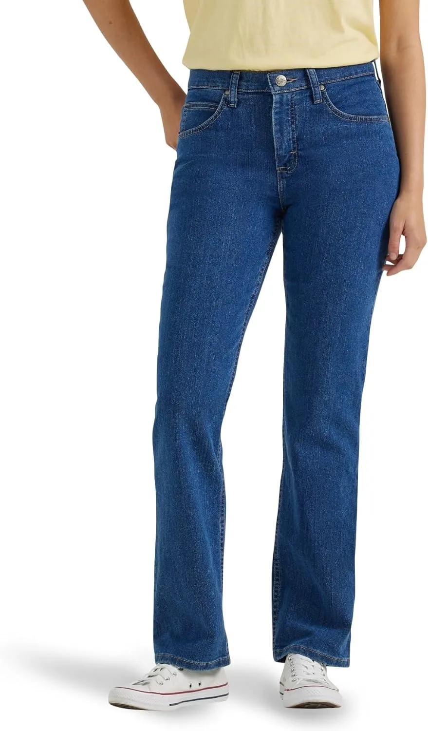 

Riders by Lee Indigo Women's классические джинсы прямого кроя