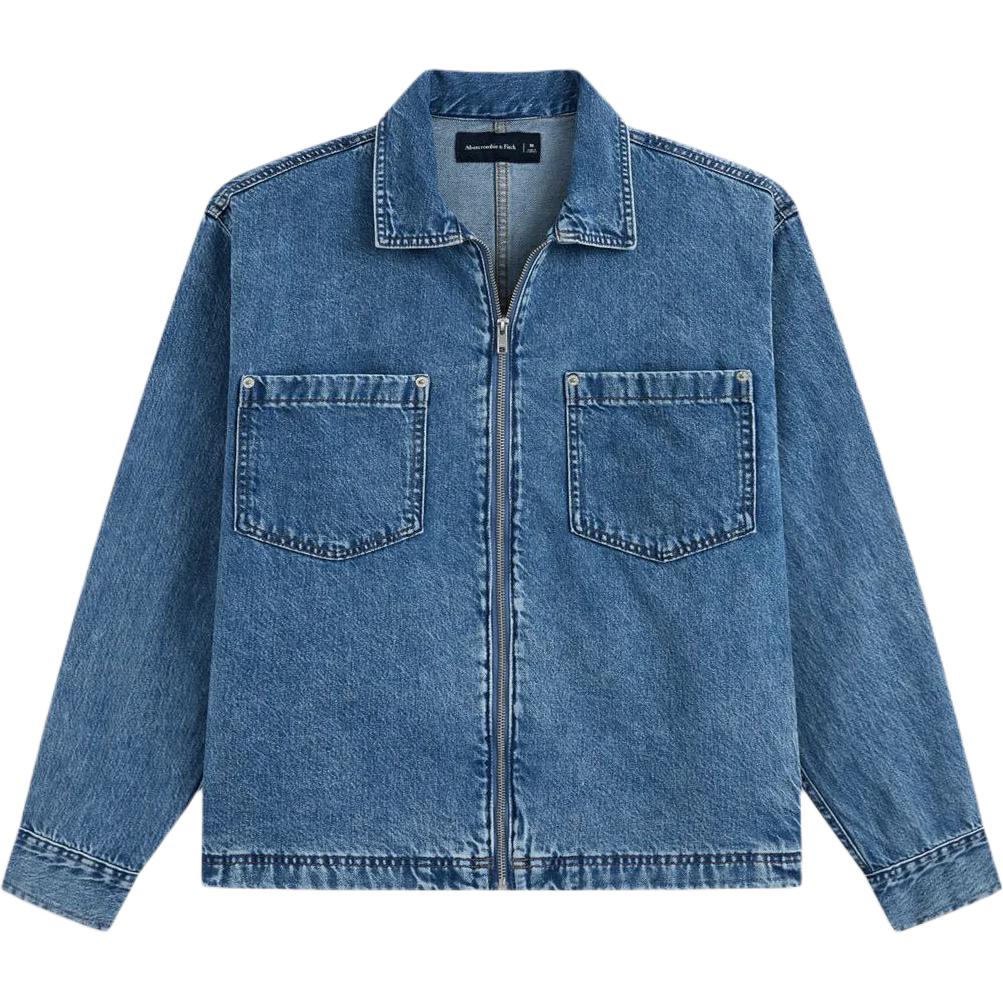 

Куртки и пальто мужские Abercrombie＆Fitch, синий