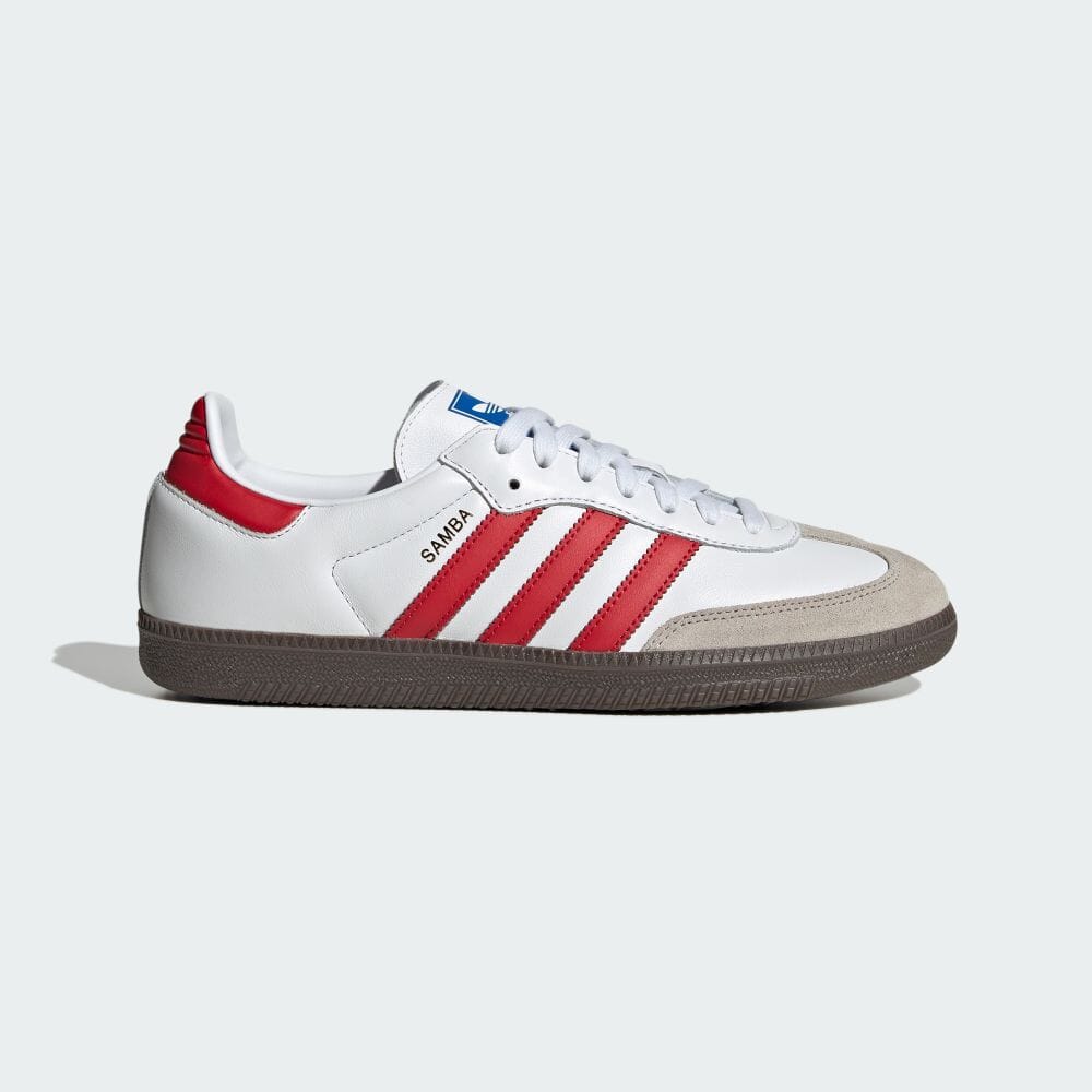 

Кроссовки Adidas SAMBA OG, цвет White/Better Scarlet/Supplier Color