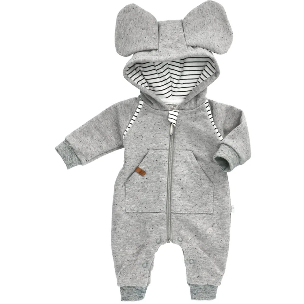 Комбинезон для малышей с капюшоном, Koala Baby, серый