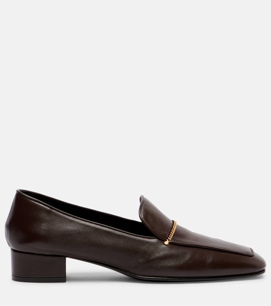 Туфли-лоферы Fair And Square 30 из кожи Herbert Levine, Dark Brown — фото 4