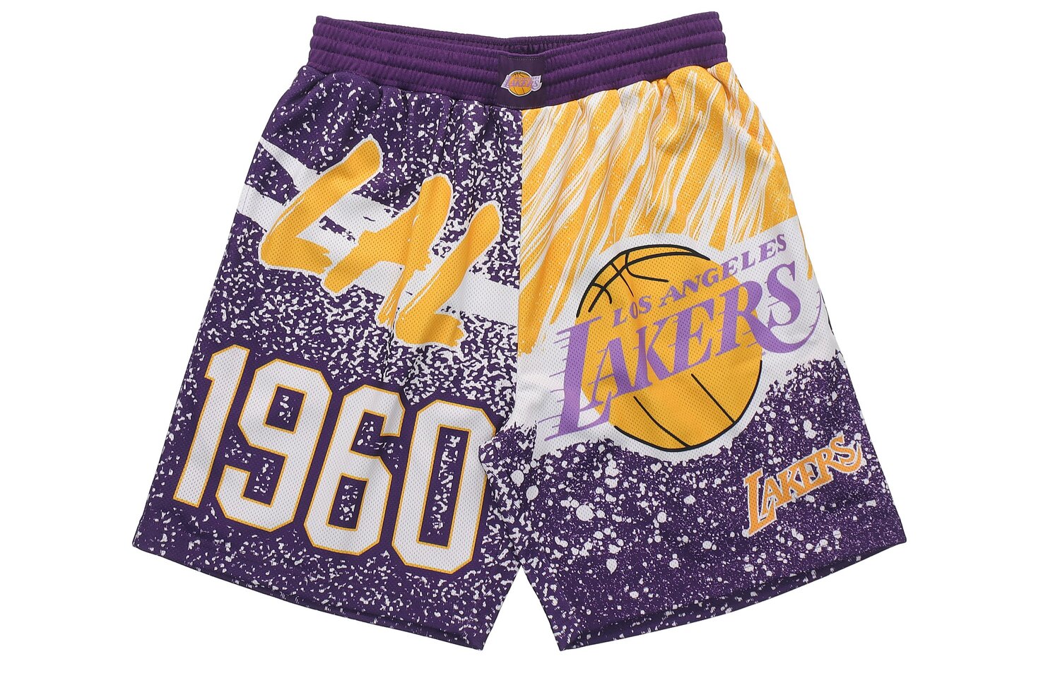 

Mitchell Ness Унисекс баскетбольные шорты фиолетовые