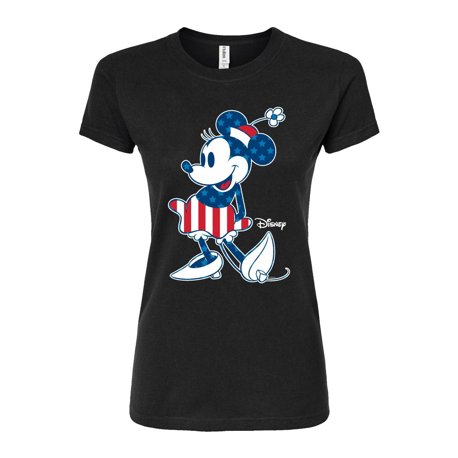 

Детская приталенная футболка Disney's Minnie Mouse с флагом Disney