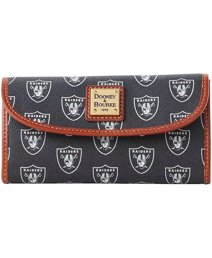 

Женский континентальный кошелек Las Vegas Raiders Dooney & Bourke, синий