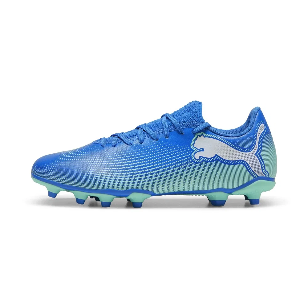 Мужские белые футбольные бутсы Future 7 Play FG/AG от Puma — фото 2