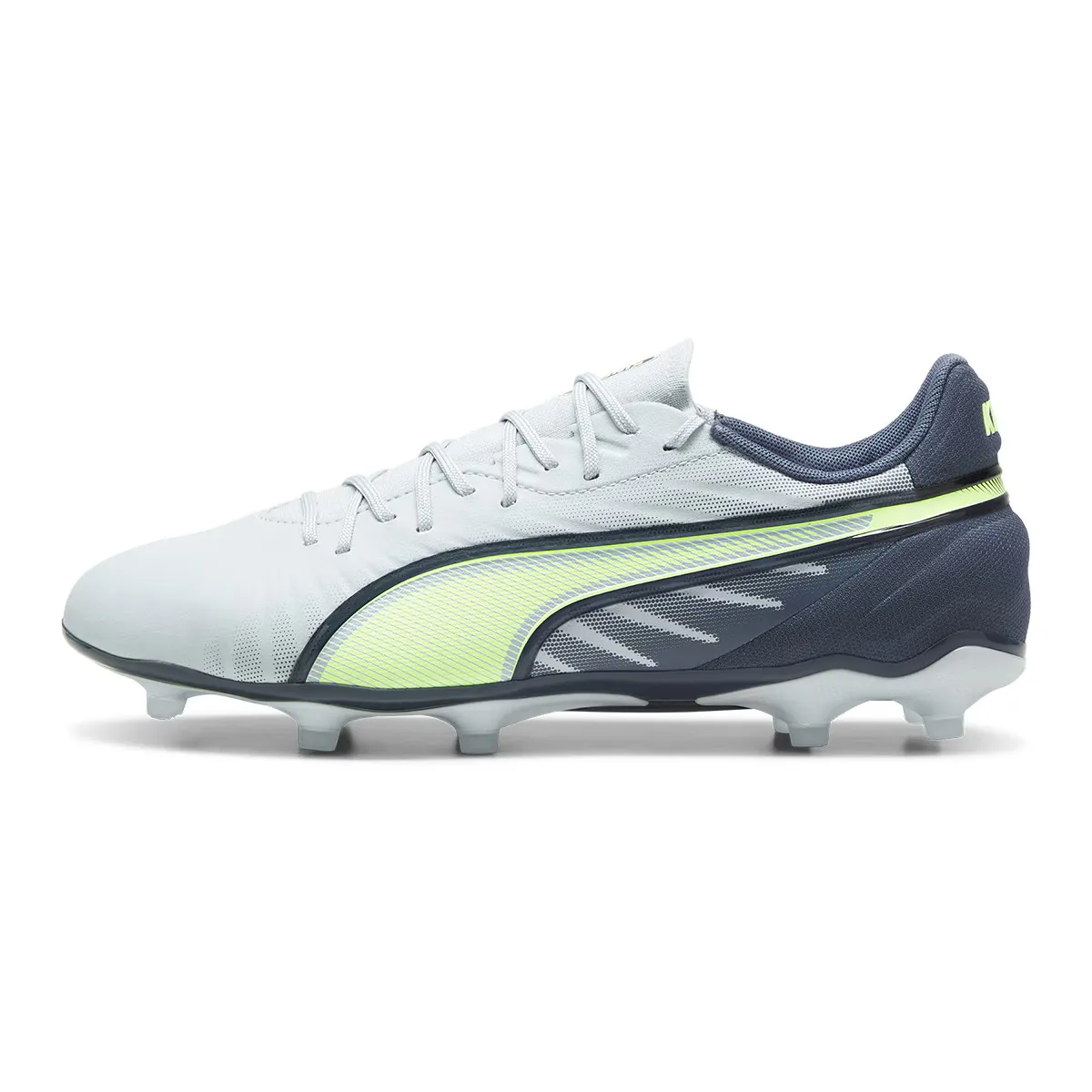

Футбольные бутсы мужские Puma King Match FG/AG, серый/синий