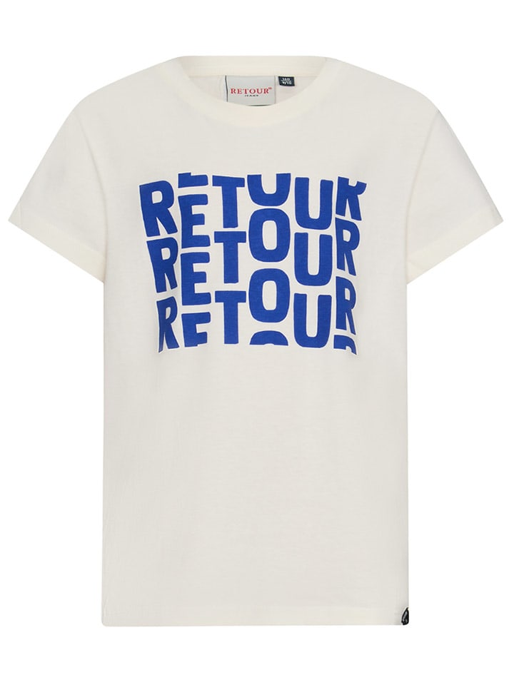 

Футболка Retour, кремовый