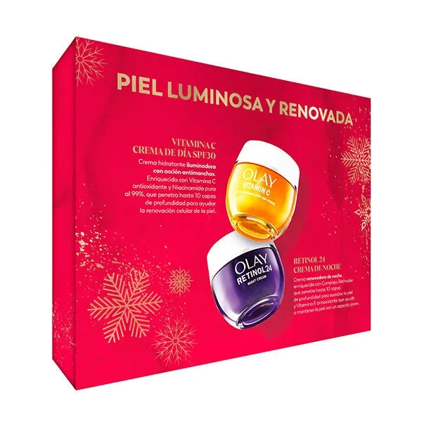 Крем для лица SPF OLAY С витамином С + с ретинолом 24 Rutina Luminosidad — фото 4