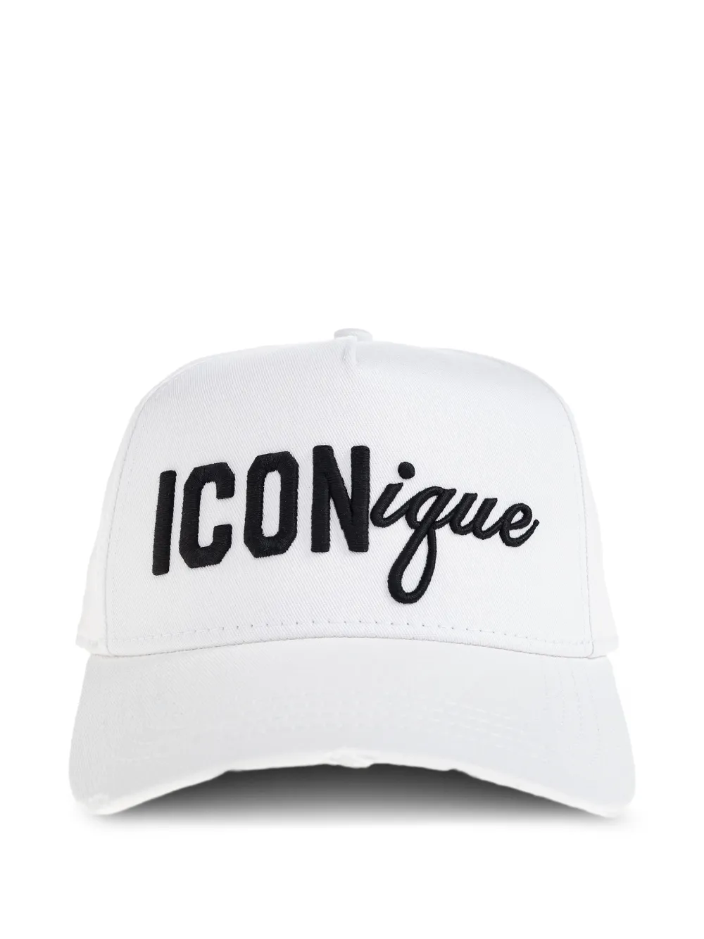 

Бейсболка с вышитым логотипом Iconique Dsquared2, белый