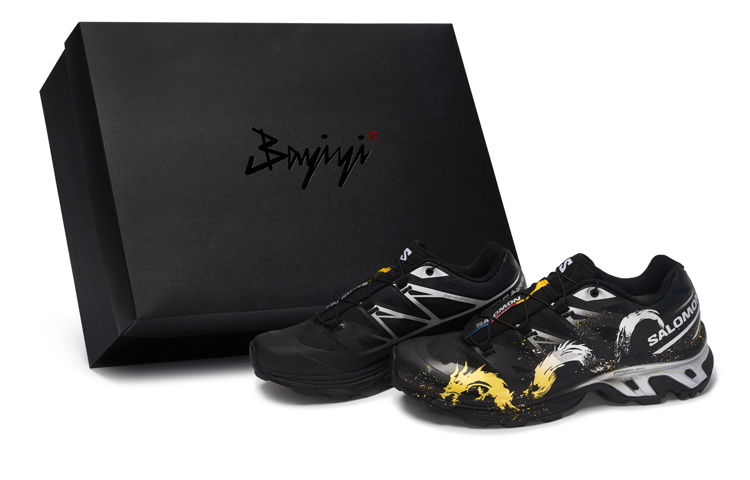 

SALOMON Кроссовки XT 6 Outdoor Unisex низкие Black/Silver/Gold