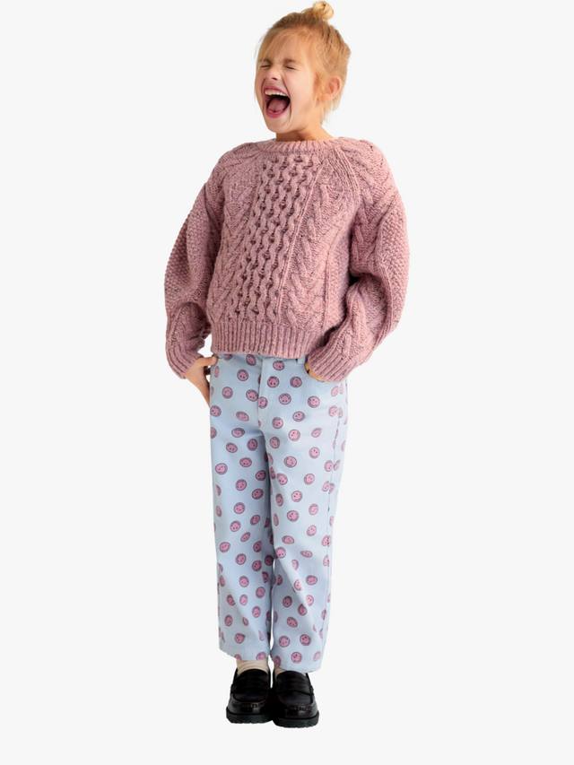 

Детский джемпер Maria из шерстяной смеси The New Society, Faded Rose