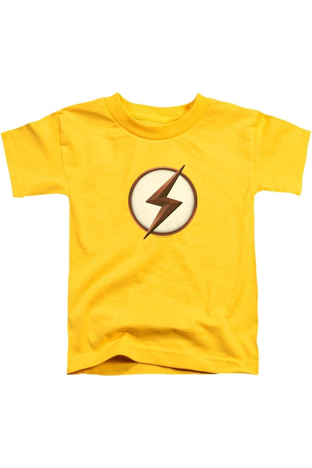 

Футболка с коротким рукавом для детей с логотипом Kid Flash Gildan, желтый