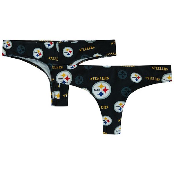 

Женский thong concepts sport black pittsburgh steelers mosaic all over print Unbranded