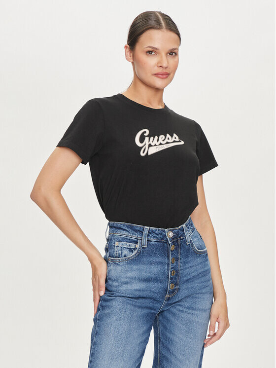 

Футболка стандартного кроя Guess, черный
