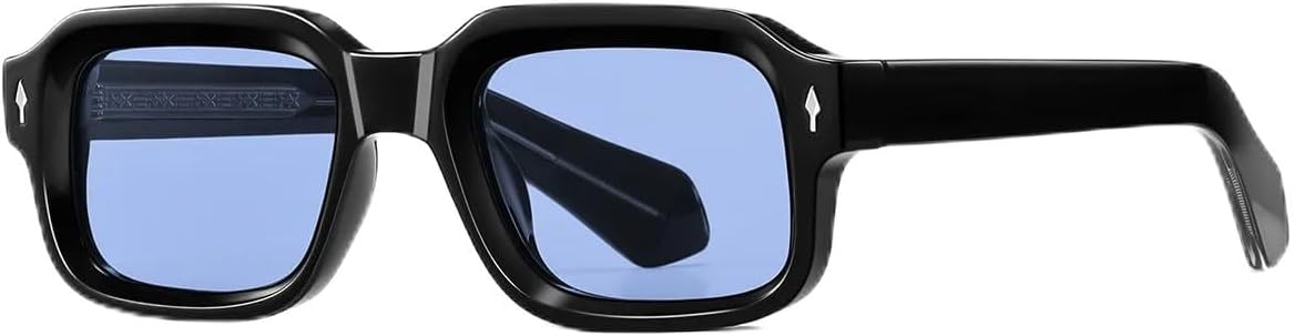 

Ретро-модные поляризованные солнцезащитные очки для женщин и мужчин, классический винтажный стиль, защита от УФ-излучения UV400, для активного отдыха VFDHN, Black Blue