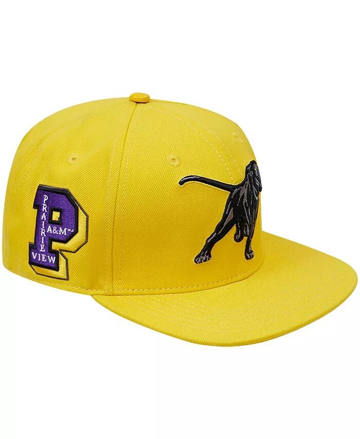 

Мужская золотистая шляпа-талисман Prairie View A&M Panthers Evergreen Snapback Pro Standard, золотой