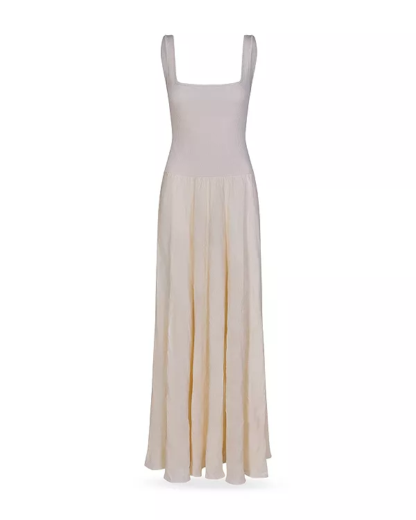 

Платье макси цвета экрю мари Johanna Ortiz, белый