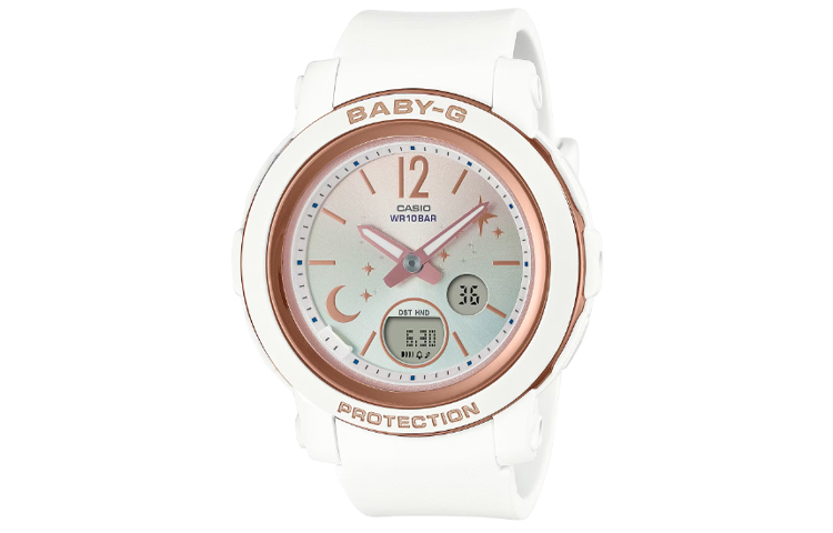 

CASIO Часы Women's BABY-G Silver Watch BGA-290DS-7AJF, Silver Dial