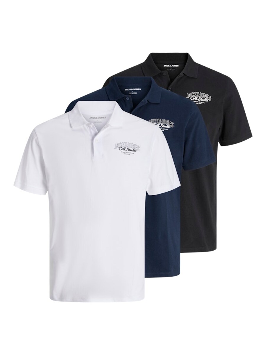 

Рубашка JACK & JONES JJMakoto, цвет Dark blue/Black/White