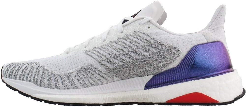 Мужские беговые кроссовки Adidas Ultraboost Cold.RDY, белый/красный — фото 4
