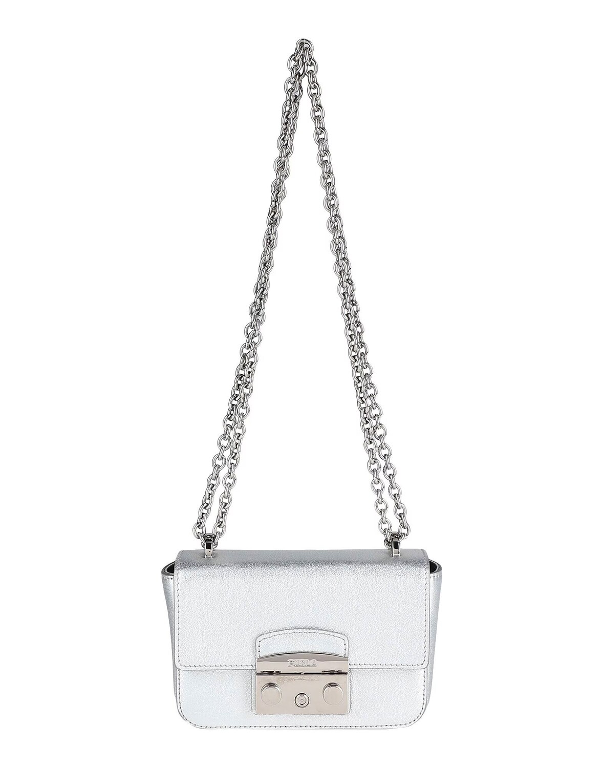 

Сумка через плечо Furla, серебро
