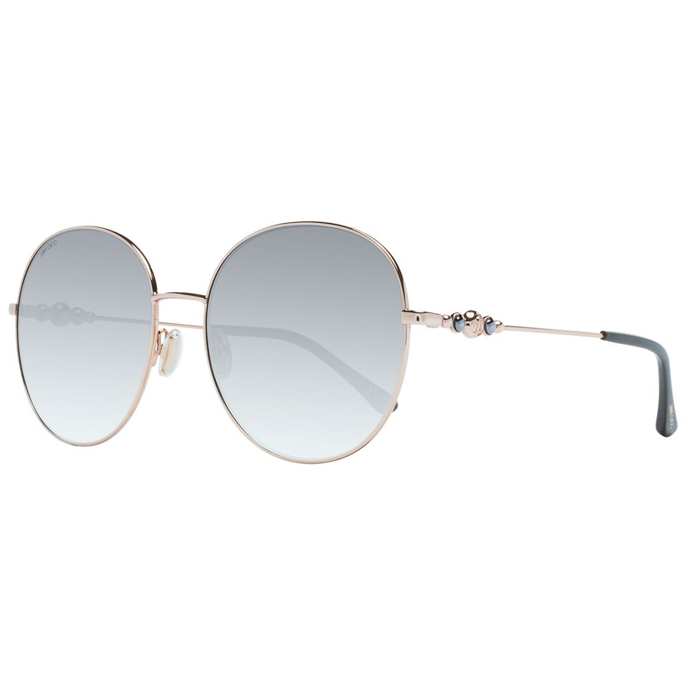 

Золотые женские солнцезащитные очки Jimmy Choo Eyewear