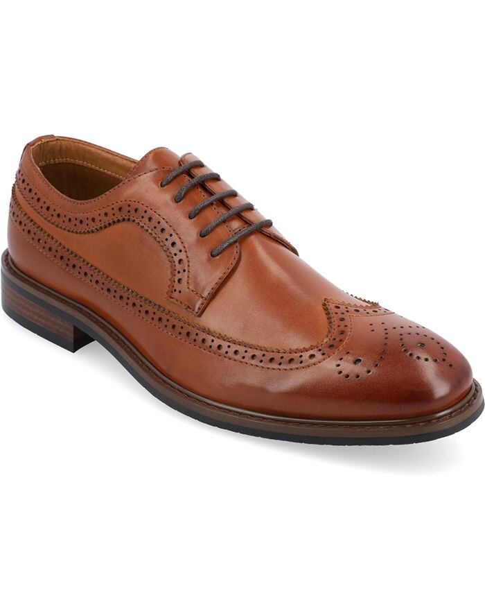 

Мужские модельные туфли Gordy Tru Comfort из пеноматериала со шнуровкой и шнуровкой Vance Co., цвет Cognac