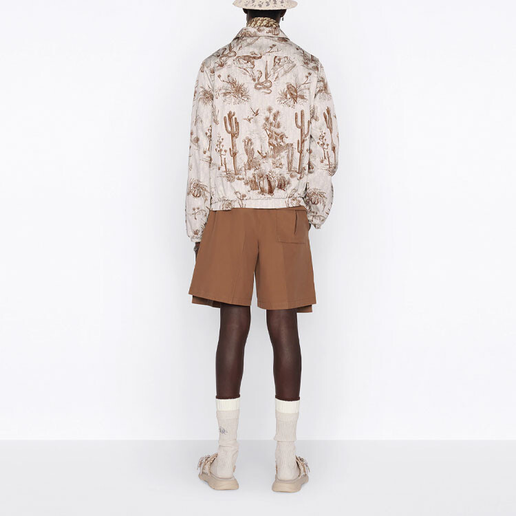 Travis Scott Quarterly Новые продукты Куртка мужская белая Dior, белый — фото 4