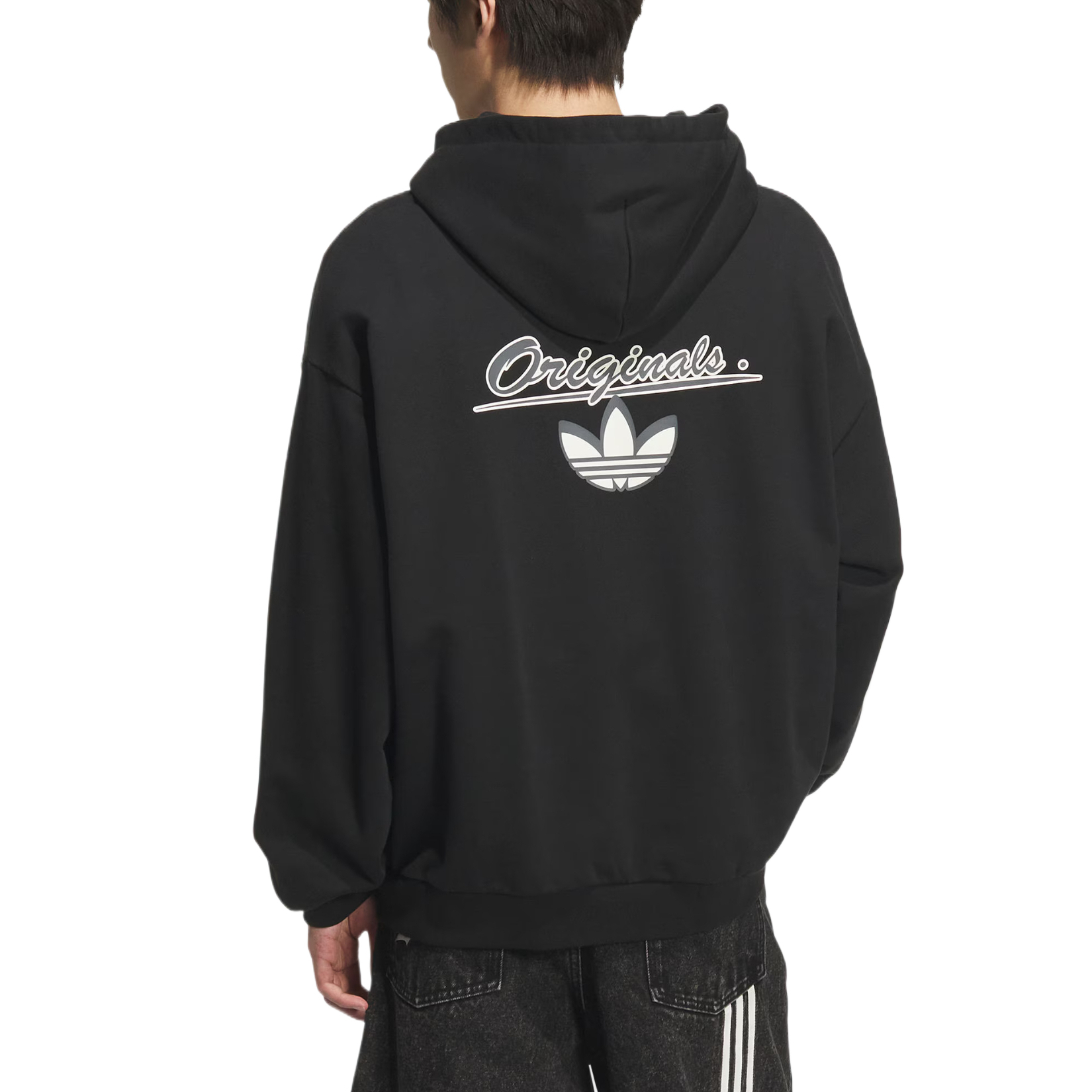 Adidas Originals Толстовка GFX FZ HD унисекс, Black — фото 3