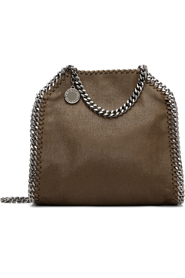 

Stella Mccartney Маленькая сумка-тоут Falabella цвета хаки