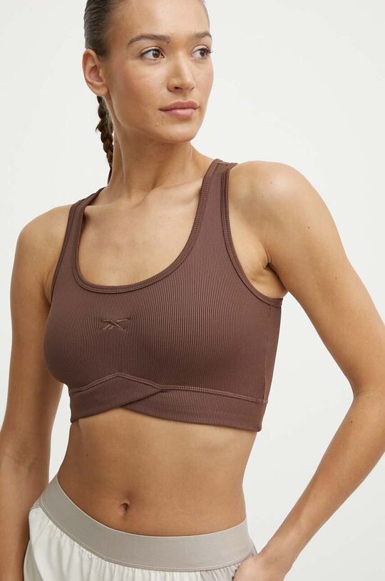 

Коллекция топов для йоги Reebok, коричневый