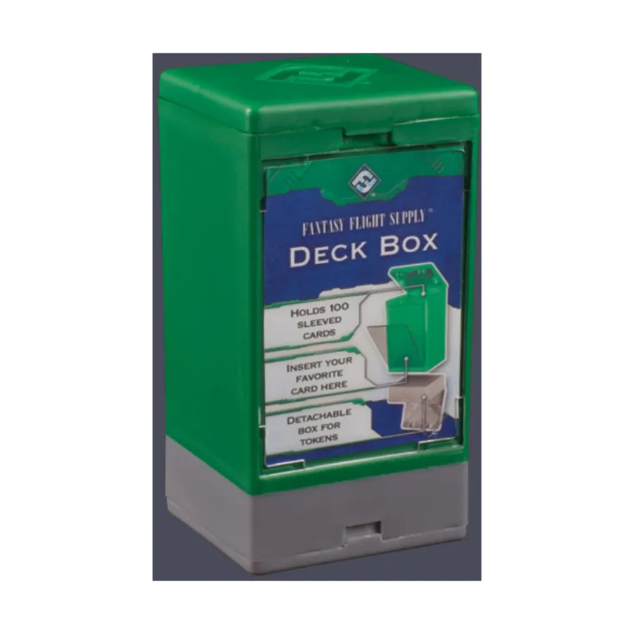 

Коробка для колоды - зеленая, Fantasy Flight Supply - Deck Boxes