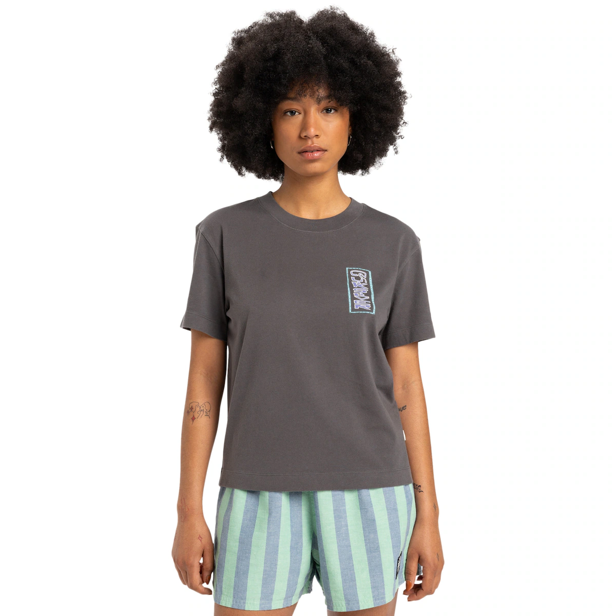 

Женская футболка Quiksilver Standard, черный